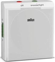 Braun BC 05 W Quarz Ébresztőóra - Fehér