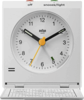 Braun BC 05 W Quarz Ébresztőóra - Fehér