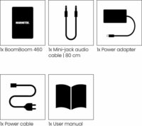 Marmitek 25008232 BoomBoom 460 Bluetooth 3.0 Vevőegység