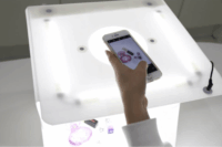 Orangemonkie Foldio 2 Plus Mini fotóstúdió + Foldio 360 Forgatható talp - Fehér