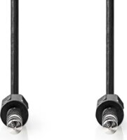 Nedis 6.35 mm apa - 6.35 mm apa audió kábel 2m - Fekete