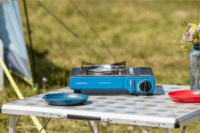 Campingaz CampBistro DLX Gázfőzőlap - Ezüst/Kék