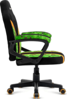 Huzaro Ranger 1.0 Gyerek Minecraft Gamer szék - Fekete/Zöld/Narancssárga