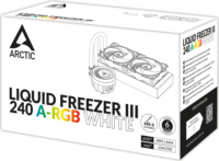 Arctic Liquid Freezer III 240 A-RGB PWM CPU Vízhűtés - Fehér