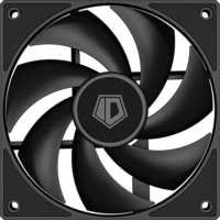 ID-Cooling AF-125-K TRIO 120mm PWM Rendszerhűtő - Fekete (3db/csomag)