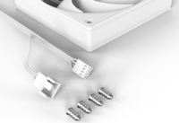 ID-Cooling AF-125-W TRIO 120mm PWM Rendszerhűtő - Fehér (3db/csomag)