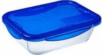 Pyrex 283PG Üveg étel tároló Fedővel 3,3L