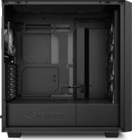 Sharkoon Rebel C70M RGB számítógépház - Fa/Fekete