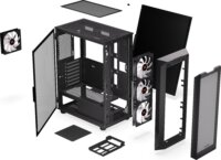 Krux Orona Számítógépház - Fekete