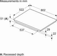 Bosch PVS831HB1E Indukciós főzőlap - Fekete