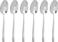 Sambonet Rock Mokka kanál készlet - Ezüst (6 darabos)