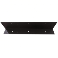 FormRack F02310-L 1000mm L-alakú konzol - Fekete (1 pár)