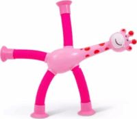 Harmonika testű világító zsiráf tapadókoronggal - Többféle