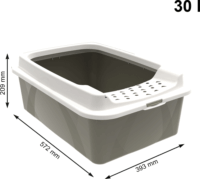 Rotho Eco Bonnie alomtálca - Barna