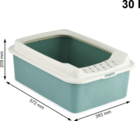 Rotho Eco Bonnie alomtálca - Zöld