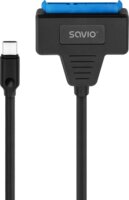 Savio AK-69 USB-C apa - SATA anya Adapter