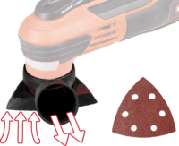 Einhell TE-MG 350 EQ Elektromos Multivágó és Csiszoló gép