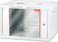 Formrack 19" fali rack szekrény 7U 555x560 - Fekete