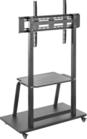 SBOX FS-1035 37"-100" LCD TV/Monitor padlóállvány - Fekete