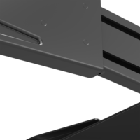 SBOX PLB-79464 43"-90" LCD TV/Monitor fali tartó - Fekete