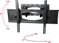 ART AR-65 32-60" LCD TV/Monitor Fali Tartó Fekete