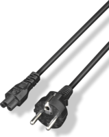 Yenkee YPC 572 230V Hálózati tápkábel 1.5m - Fekete