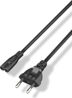 Yenkee YPC 570 230V Hálózati tápkábel 1.5m - Fekete