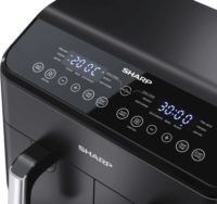 Sharp AF-GD82AE-B 2x4L Forrólevegős fritőz - Fekete