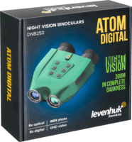 Levenhuk 6x21.3 Atom Digital DNB250 éjjellátó távcső - Zöld