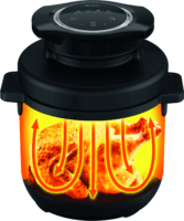 Tefal CY7788 Turbo Cuisine & Fry Többfunkciós 7.6L Kukta - Fekete