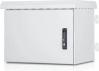 NET FORMRACK Fali rack szekrény 9U 600x600mm - Fehér