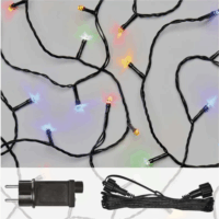Emos D1AM01 LED Kül-/beltéri fényfüzér 10m - Színes