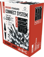 Emos D1CC03 CNT LED Kül-/beltéri fényfüzér 2.5m - Hideg fehér