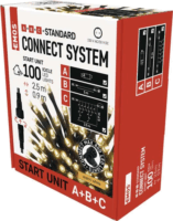 Emos D1CW02 CNT LED Kül-/beltéri fényfüzér 2.5m - Meleg fehér