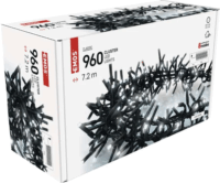 Emos D4BC05 LED Kül-/beltéri fényfüzér 7.2m - Hideg fehér