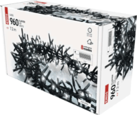 Emos D4BC05 LED Kül-/beltéri fényfüzér 7.2m - Hideg fehér