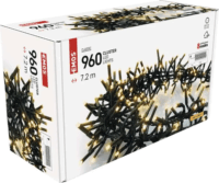 Emos D4BW08 LED Kül-/beltéri fényfüzér 7.2m - Meleg fehér