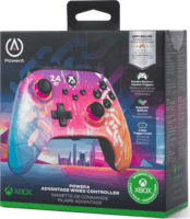 PowerA Advantage vezetékes controller - Cyber Style (PC/Xbox Series X|S)
