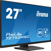 iiyama 27" ProLite T2752MSC-B1 16:9 FHD IPS Érintőképernyős Monitor - Fekete