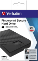 Verbatim 2TB Store n Go USB 3.1 Külső HDD - Fekete