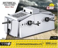 Cobi Sturmpanzerwagen A7V tank 119 darabos építő készlet