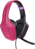 Trust GXT 415P Zirox Vezetékes Gaming Headset - Rózsaszín
