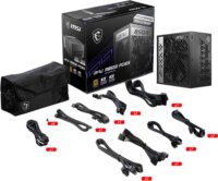 MSI 850W MPG A850G Tápegység