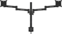 Multibrackets M VESA Deskmount Officeline Dual 15"-30" Asztali tartó kar - Fekete (2 kijelző)