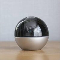 Ezviz E6 3K WiFi 360° forgatható Okos IP Kamera - Fekete / Ezüst