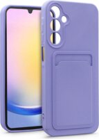 Haffner Card Case Samsung Galaxy A25 5G Tok - Lila