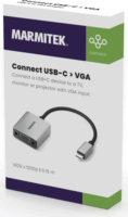 Marmitek Connect USB-C apa - VGA anya Adapter