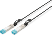 Digitus DN-81226 10Gbps SFP+ DAC kábel 10m - Fekete
