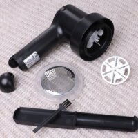 Eldom GDS9 Tori textilborotva - Fekete