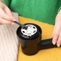 Eldom GDS9 Tori textilborotva - Fekete